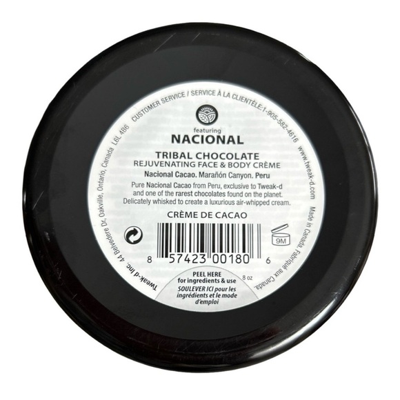 Tweak'd by Nature Tribal Chocolate Face and Body Crème 8 Oz - Picture 5 of 5